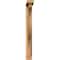 Ekena Millwork Funston Block Smooth Bracket w/ Offset Brace, Western Red Cedar, 3 1/2"W x 20"D x 32"H BKT0402X20X32FST05SWR - alternate 4
